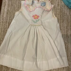 Remember Nguyen smocked Pink Floral Dress